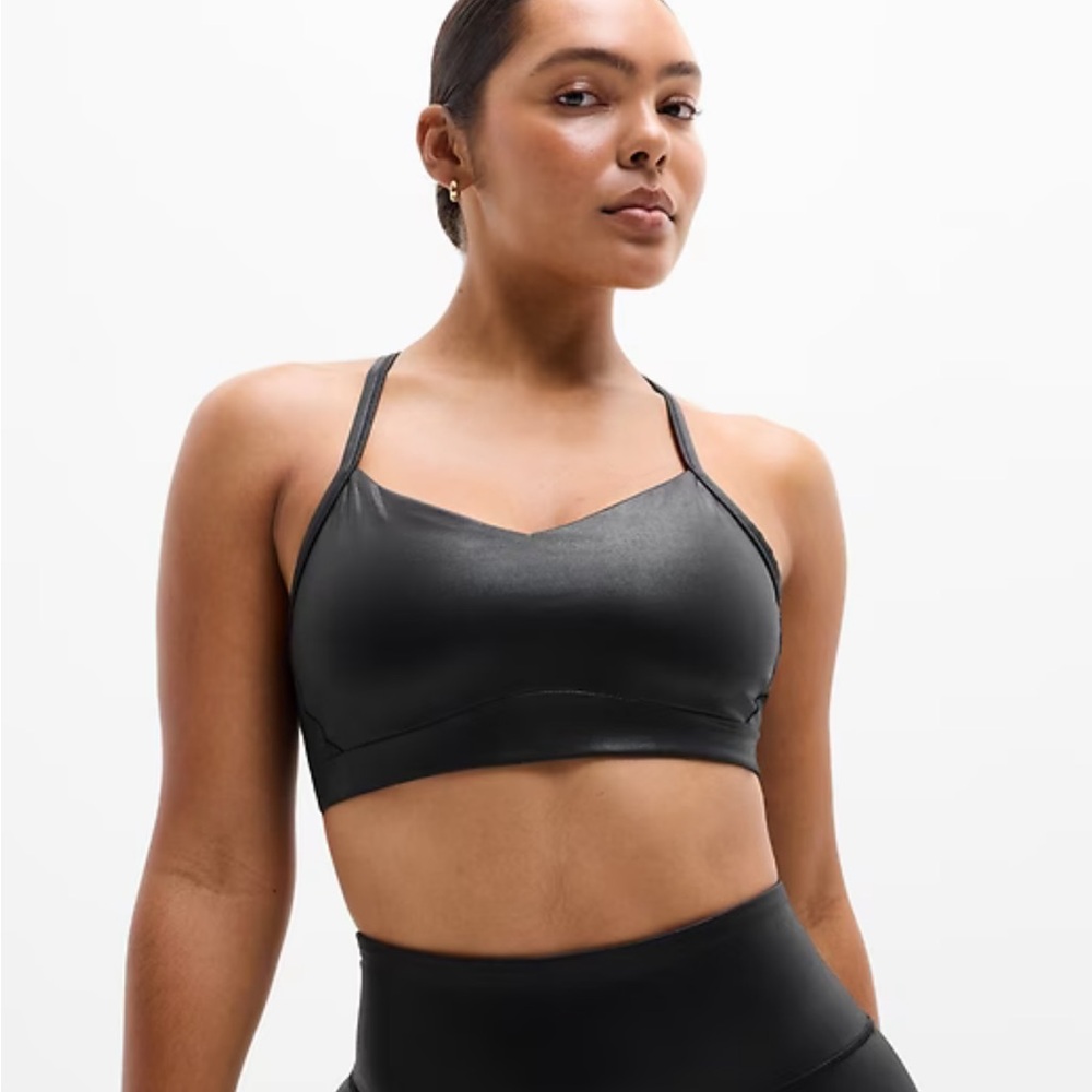 Athleta Vital Matte Foil Bra, NWT, size XL, meant for cups A-C